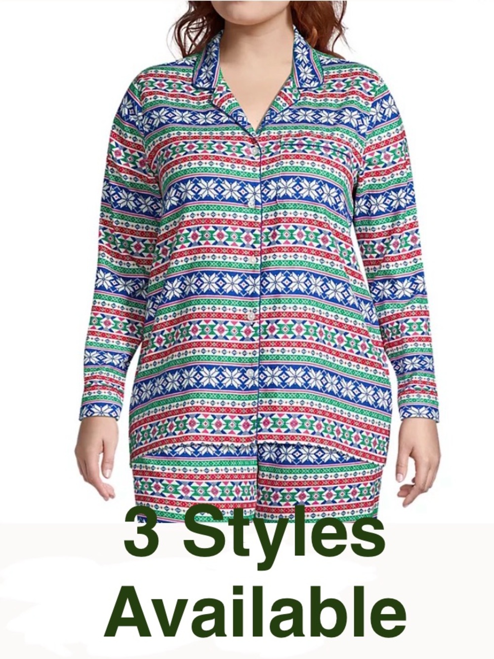 Lands' End Flannel PJ Tops Are Perfect Gifts for Yourself or Loved Ones Choose 1